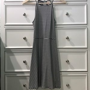 Mossimo Black and White Striped Dress